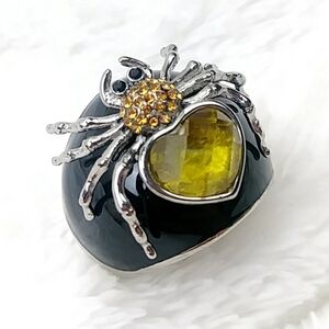 Women's Gothic Witchy Spider Ring Hypoallergenic Stainless Steel